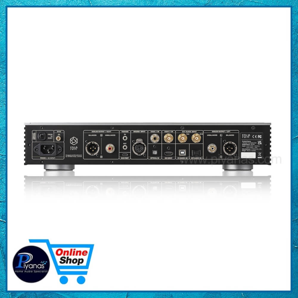 ตัวแปลงสัญญาณ HIFI ROSE : RD-160 (BLACK)